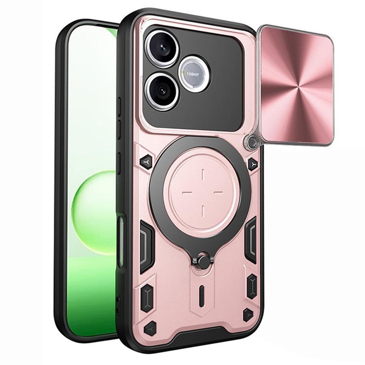 Carcasa de protectie pentru Honor 600 Lite, roz auriu