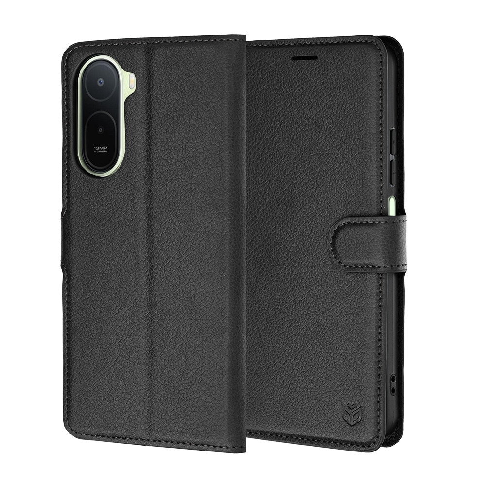 Techsuit - Leather Folio - Xiaomi Redmi A7 Pro 4G - Black