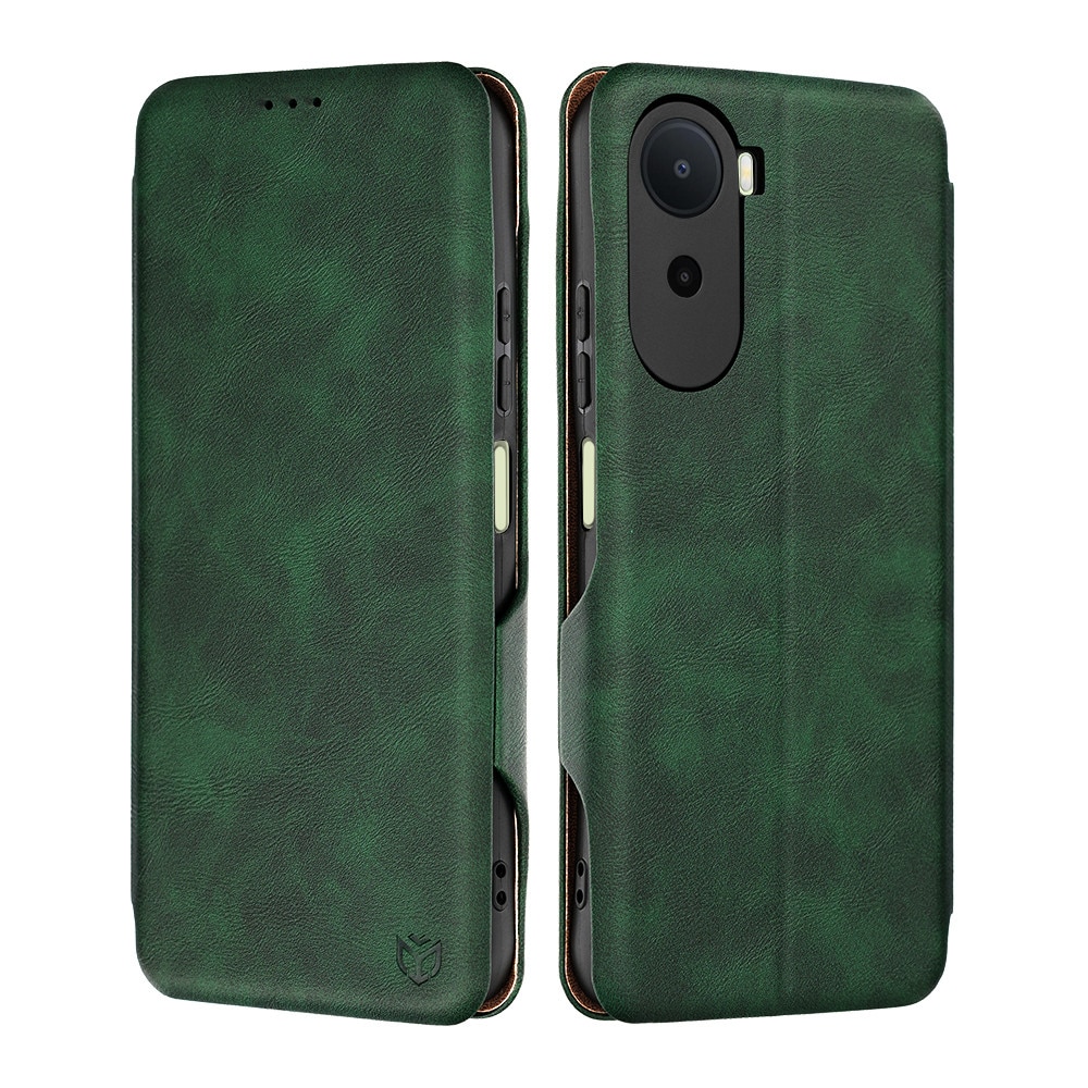 Husa 360° Xiaomi Redmi A7 Pro 4G Asteroid GSM Safe Wallet Plus, verde
