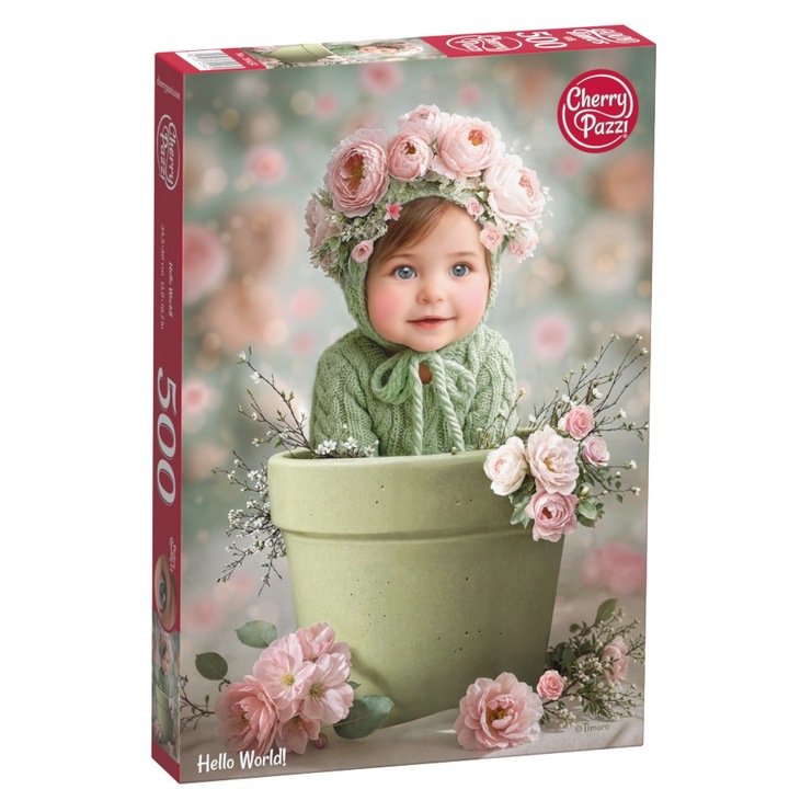 Пъзел 500 CherryPazzi Hello World 20432
