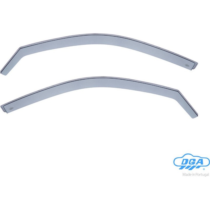 Set 2 deflectoare geam fata DGA VW Golf 4 3D acrilic transparent 1997-2004