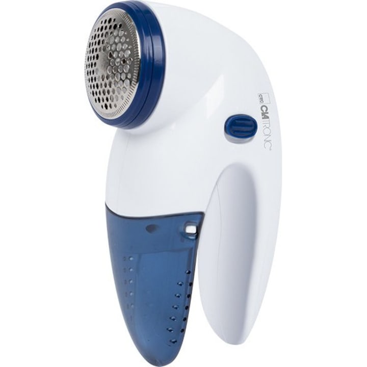 Aparat de curatat scame Clatronic TC 3759 alb albastru 7.9x5.9x15.5cm