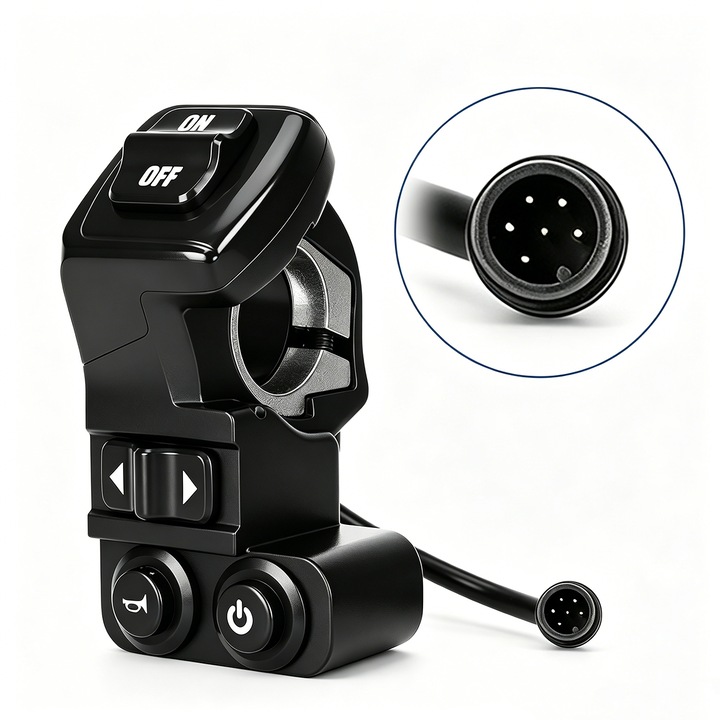 4 az 1-ben kapcsoló elektromos rollerhez, Kukirin G2 Pro G2 Pro DB G2 Max, Fekete