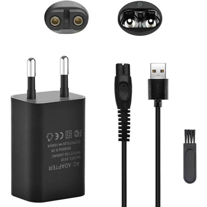 Incarcator 5V pentru Philips OneBlade, cablu USB, 105cm