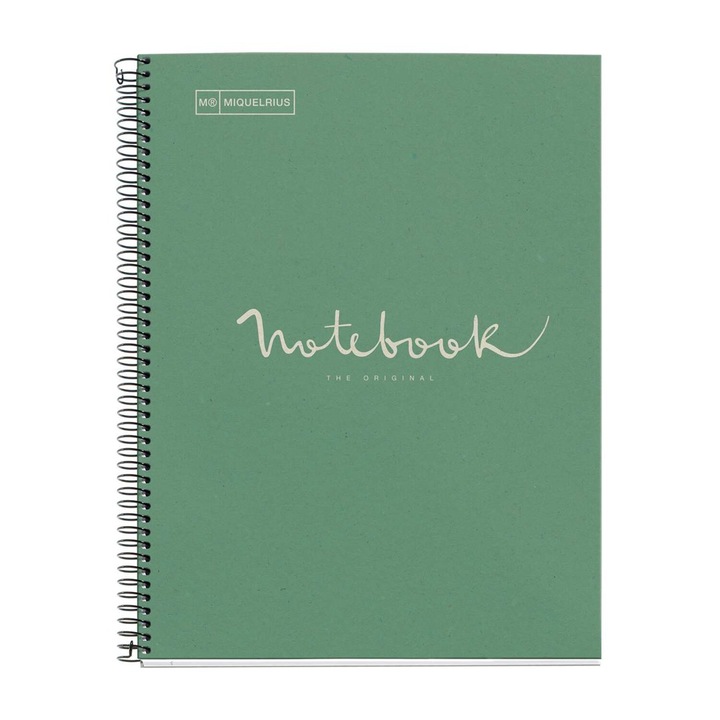 MAUL A613551 jegyzettömb, A4 formátum, 80 lap, zöld
