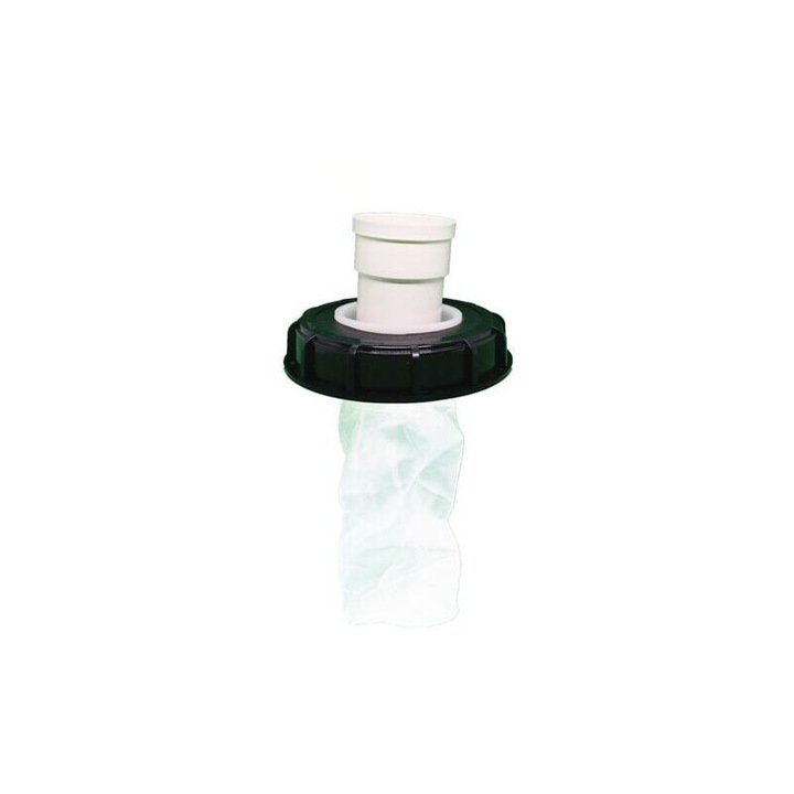 IBC kupak mosható nylon szűrővel 1000L tartályhoz, műanyag, 165mm
