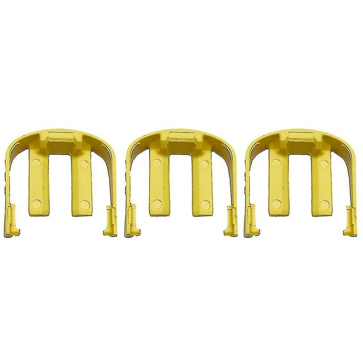 Clip de blocare tip C compatibil Karcher K2/K3/K7, 5.037-333.0 / 260815BM8990, plastic rezistent, galben, set 3 buc