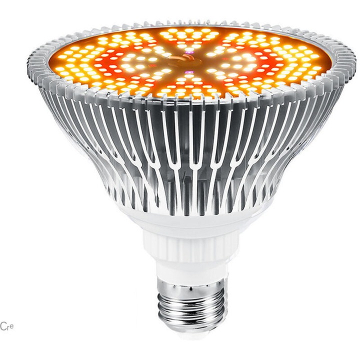 E27 LED Izzó 150W teljes spektrumú sárga 200LED 180°