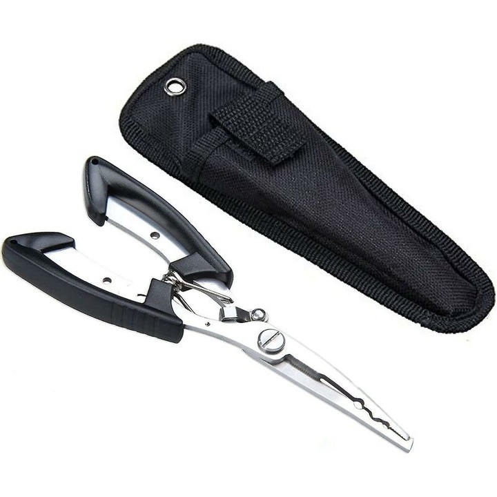 Cleste pescuit inox, multifunctional, ergonomic, 18cm