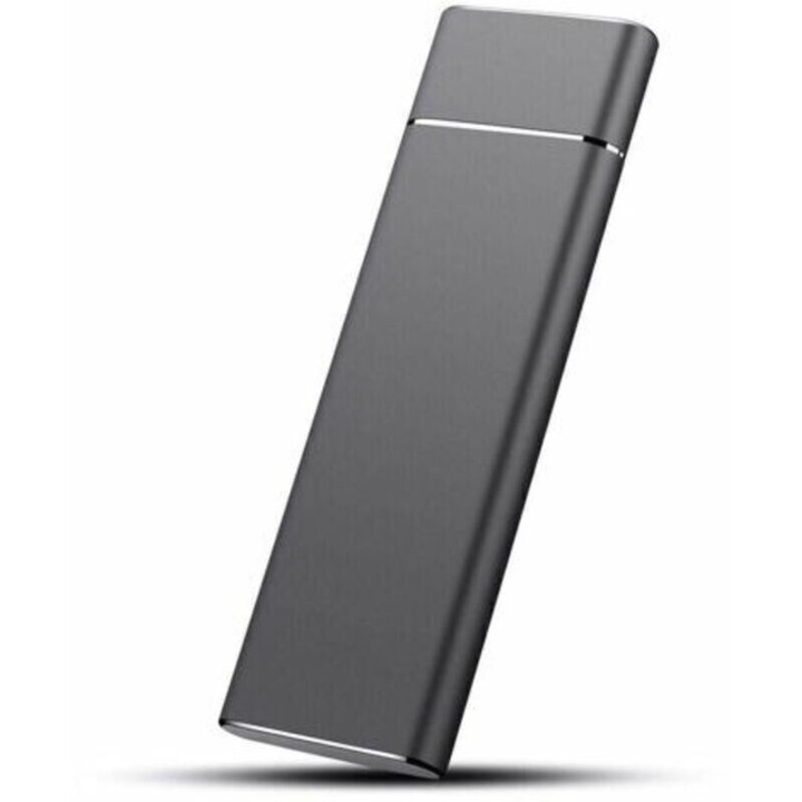 Hard disk extern SSD 64GB, portabil, aluminiu, USB 3.0