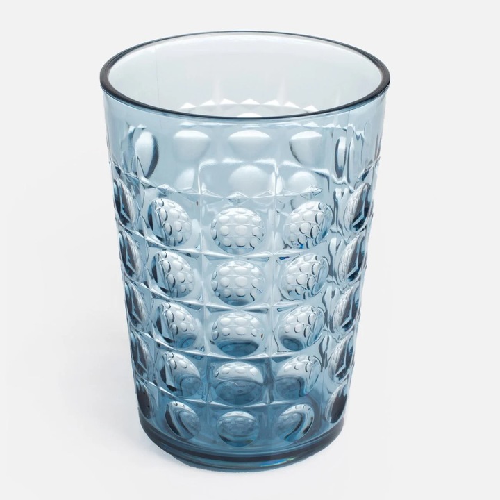 Műanyag pohár 430ml, kék