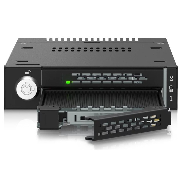 IcyDock Мобилна стойка за външни дискове M.2 NVMe PCIe SSD 3.5 4i 2x