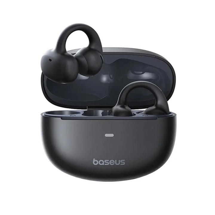 Baseus - Wireless Earbuds Bowie MC1 (A00083501126-00) - Open Ear Clip-on Design, BT V5.4, IP57 Water