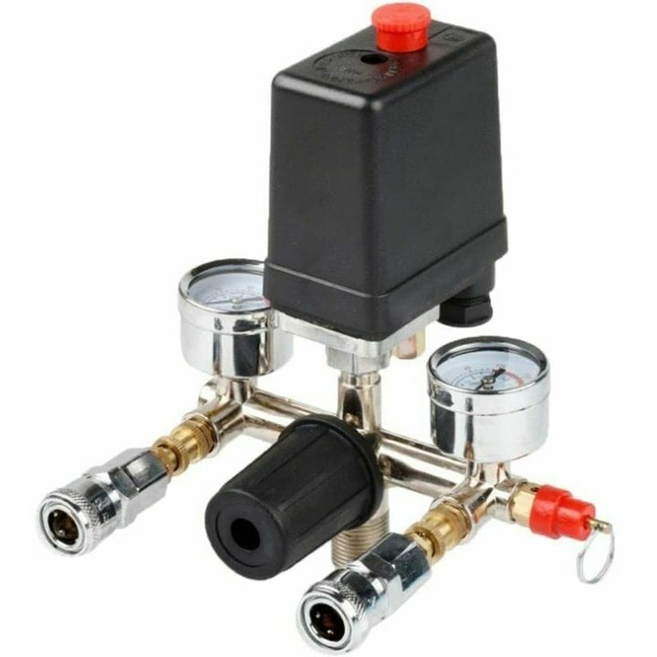 Compresor aer trifazat, regulator presiune, evacuare 6mm, 220/380V, 5-8BAR