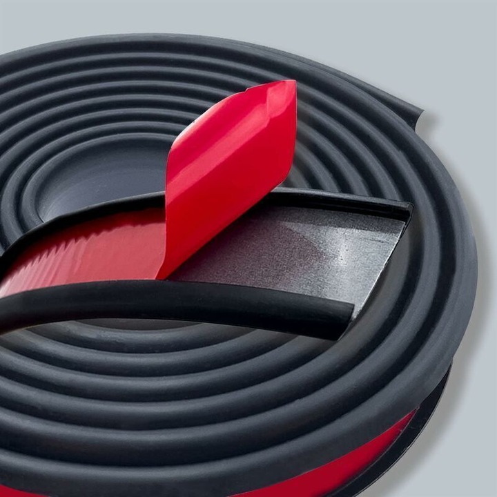 Banda de protectie flexibila neagra 5mx18mm autocolanta