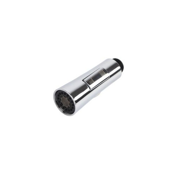 Kihúzható konyhai csaptelep fej, krómozott ABS, G1/2, állítható, univerzális
