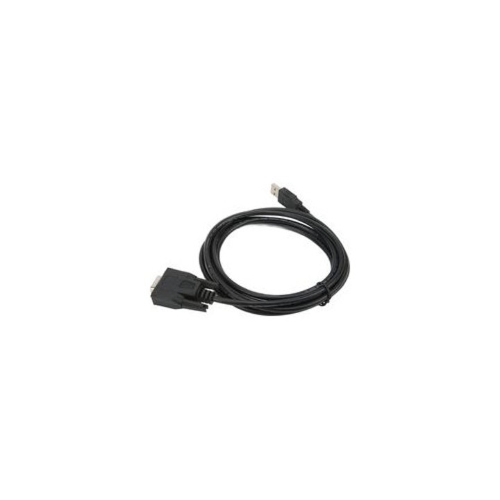 Cablu diagnostic OBD2 USB, flexibil, rezistent, negru, universal