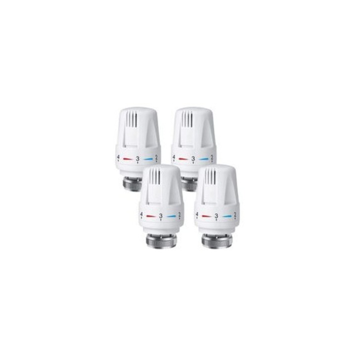 Cap termostatic calorifer M30x1.5 plastic alb 8.5x3.3x3.3cm automat reglare temperatura