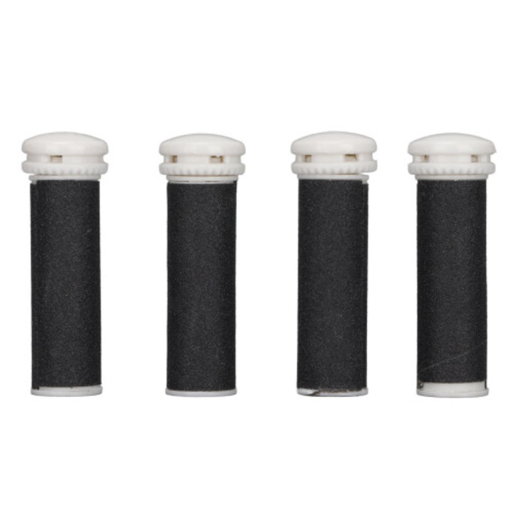 Cap de inlocuire pentru pila electrica picioare, material lavabil, negru