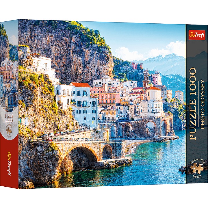 Puzzle 1000 Trefl Premium Plus Photo Odyssey Amalfi Kampania Włochy 12138