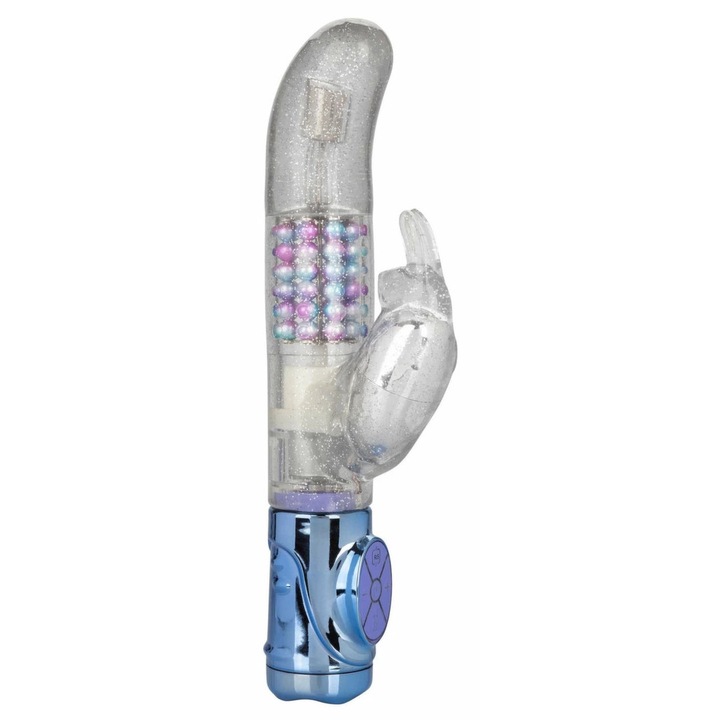 Vibrátor Calexotics Party in My Pants holografikus LED 25x3.5cm