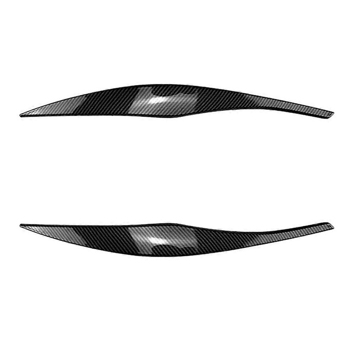 Ornament far fata model fibra de carbon 3-Series E90 E91 320i 330i 2005-2012 set 2 buc