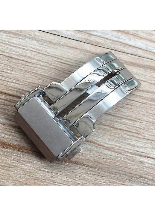 Катарама за часовник от неръждаема стомана 22x24mm сребрист черен златист розово златист комплект