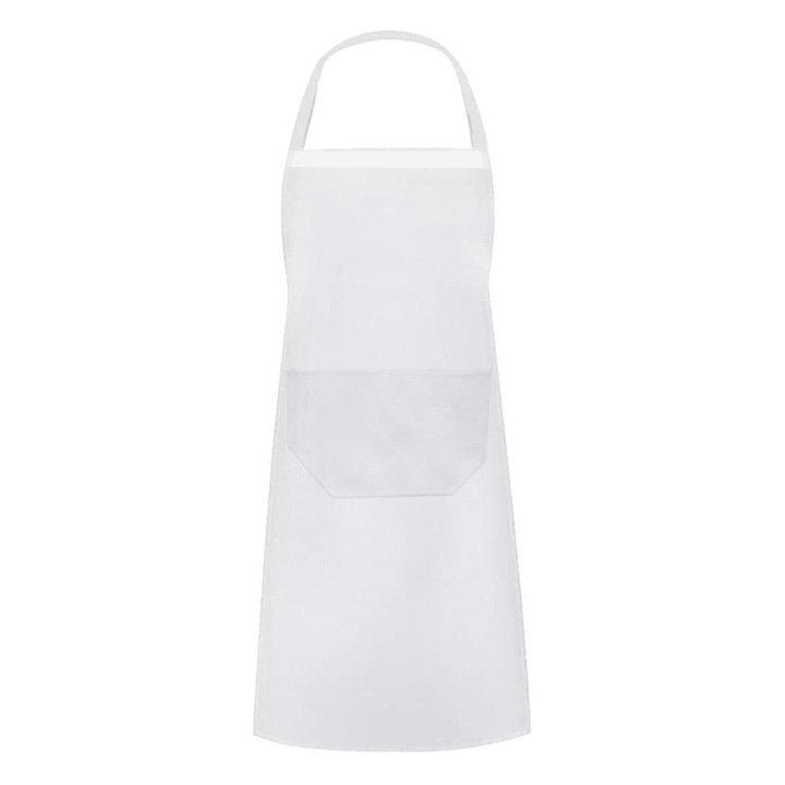 Sort bucatarie bumbac alb 65x75cm