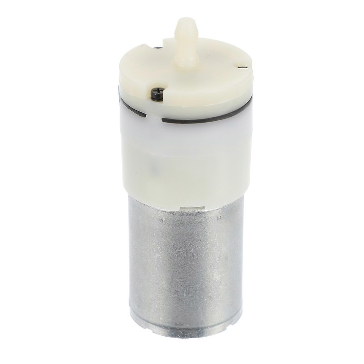 Миниатюрна въздушна помпа 370, пластмаса, безшумна, 7x2.5x2.5cm, 3-24V