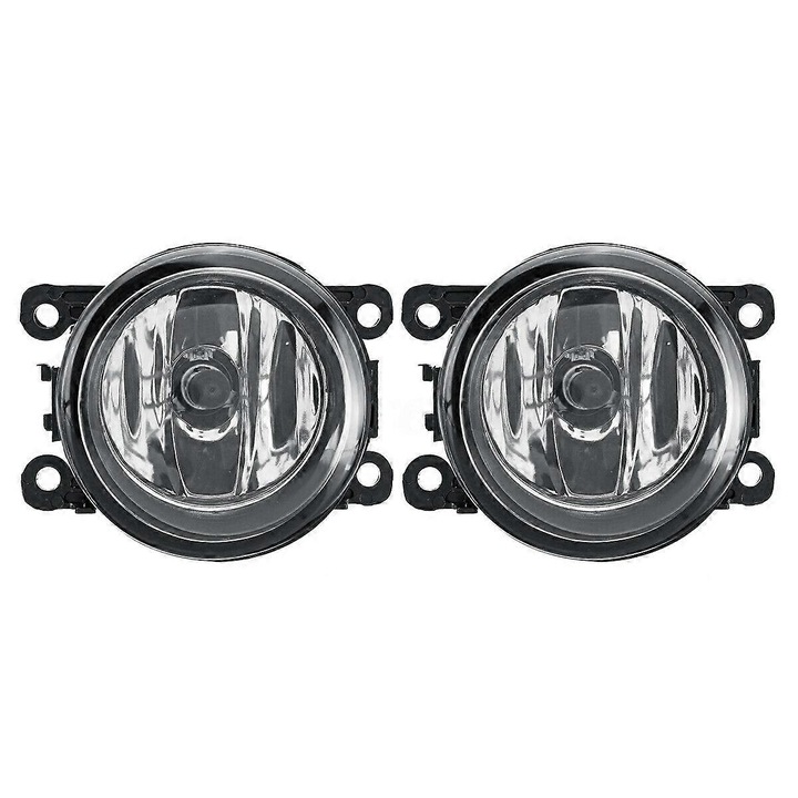 Комплект 2 броя LED фарове за мъгла 12V 55W черни 10x9x10mm