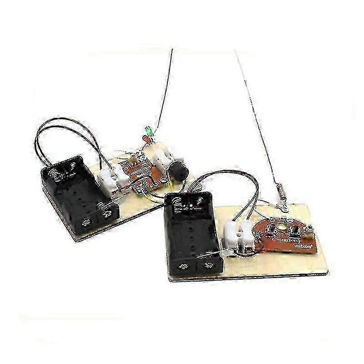 STEM Morse kód távíró távirányító készlet, elektromos áramkör, PCB, többszínű