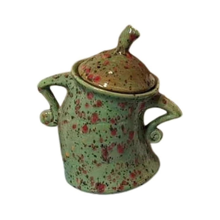 Кутия за съхранение за кухня, многоцветна, 20.3x17.7см