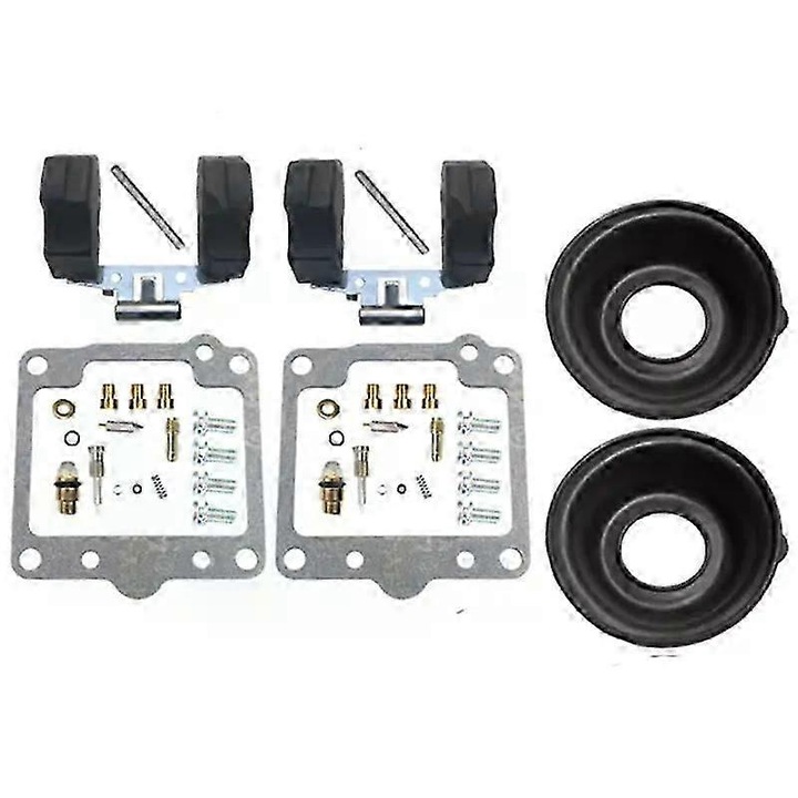 Kit reparatie carburator pentru motocicleta Suzuki GS-E 450 1982, piese carburator, argintiu