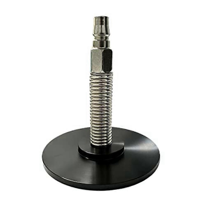 Метална вендуза 10см, здрава, лесна за почистване, сребриста