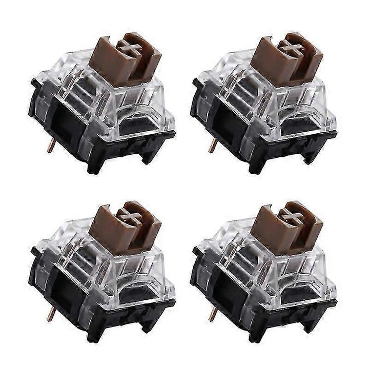 TTC Silent Brown V2 63.5g 4x тихи линейни механични превключватели