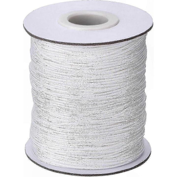 Sfoara impletita pentru jaluzele, alb, 1.0mm, 100m