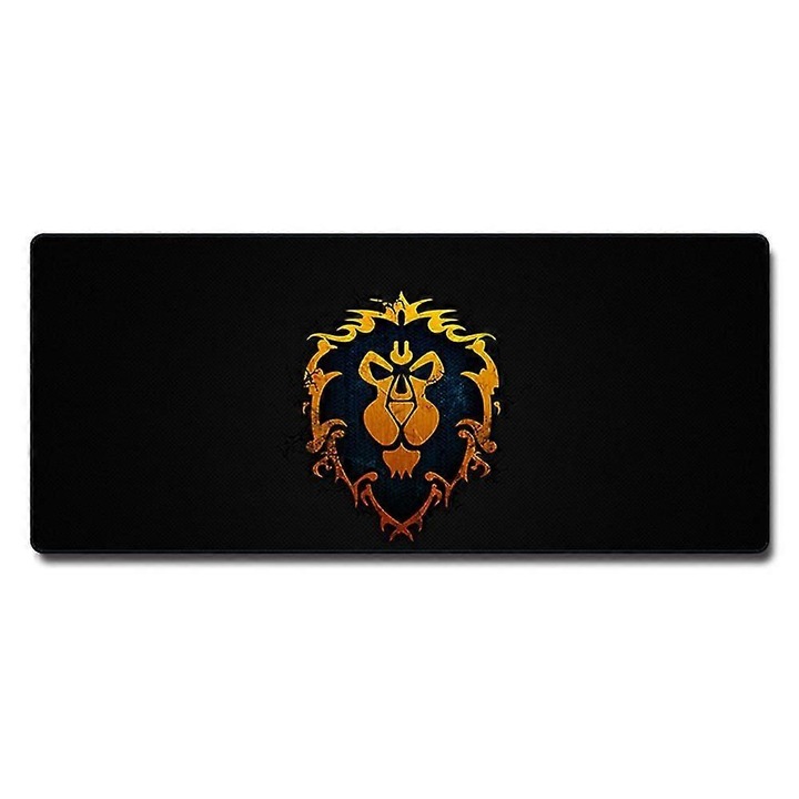 Mousepad gaming cauciuc 70x30x0.3cm negru antiderapant
