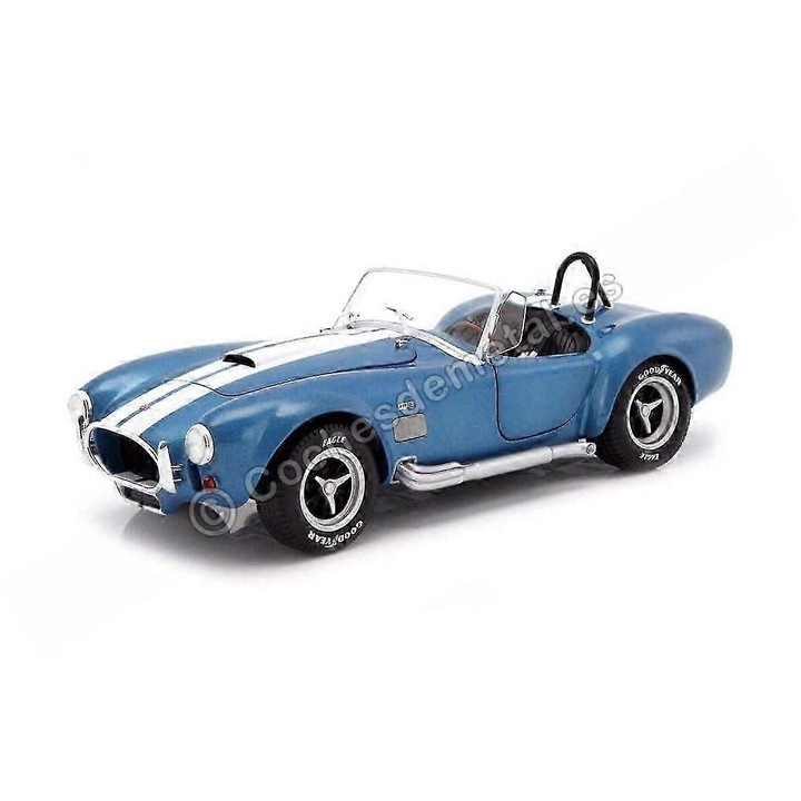 Autómodell 427 Cobra Mk II, metálkék, 1:18