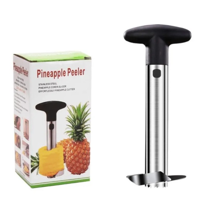 Feliator ananas inox cu maner antiderapant 24x8.5cm