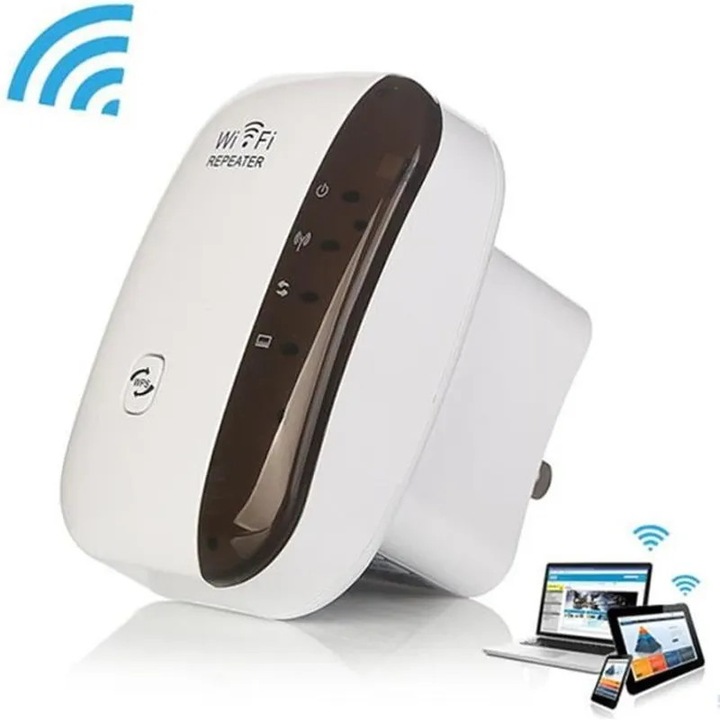 Repetor WiFi wireless 802.11n 2.4G 75x90mm