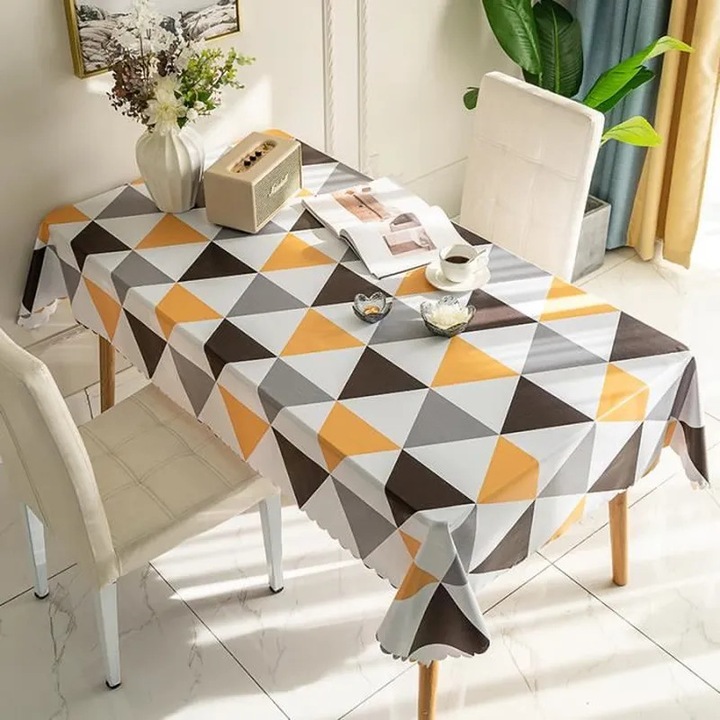 Téglalap alakú PVC vízálló asztalterítő 140x220cm