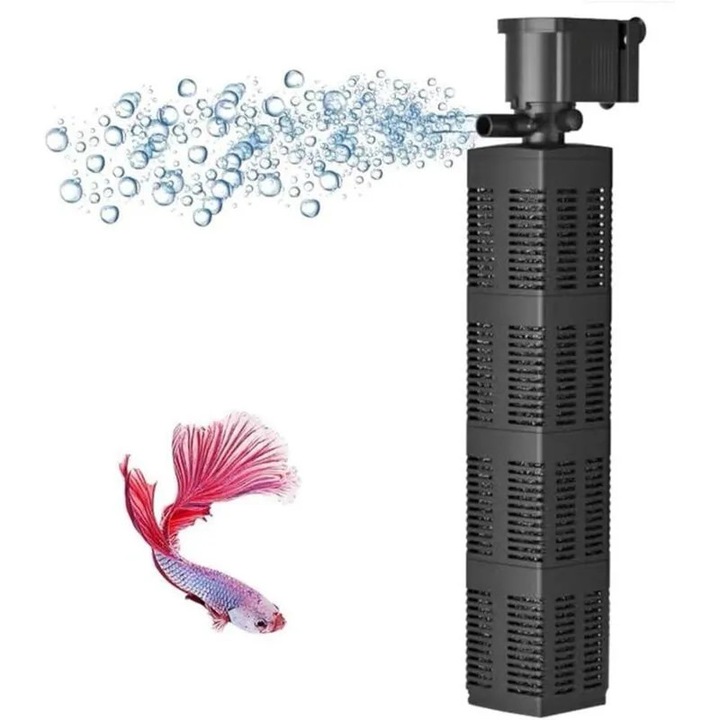 Pompa filtru intern submersibil 2500L/H pentru acvariu, rezervor testoase, iaz
