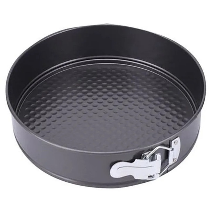 Sütőforma kivehető aljjal, tapadásmentes acél, 22cm