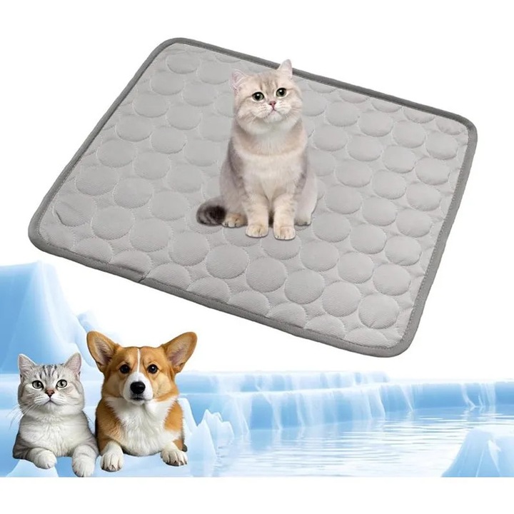 Saltea racoritoare pentru caini si pisici 100x75cm XL