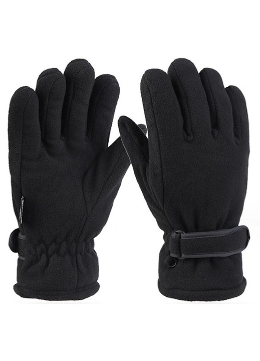 Manusi din fleece termic Thinsulate pentru barbati cu aderenta in palma
