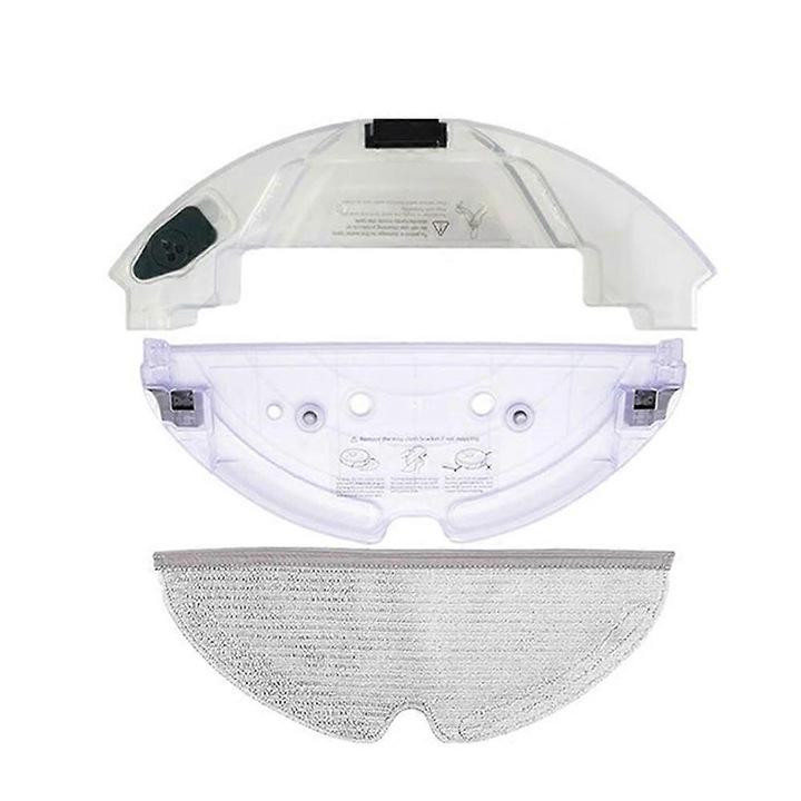 Rezervor apa si mop pentru aspirator Roborock, plastic, set