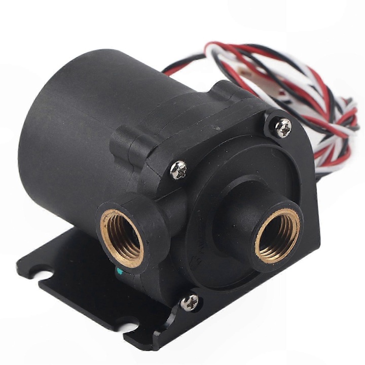 Kefe nélküli DC vízpumpa, fekete, 3600RPM, 600L/H, 4mx275g