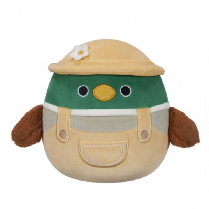Плюшена играчка 19 см, Малко патенце с шапка Avery, Squishmallows
