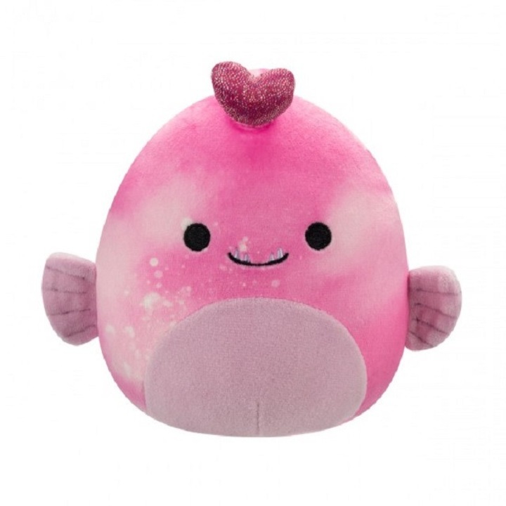 Плюшена играчка 19 см, Розова риба Sy, Squishmallows