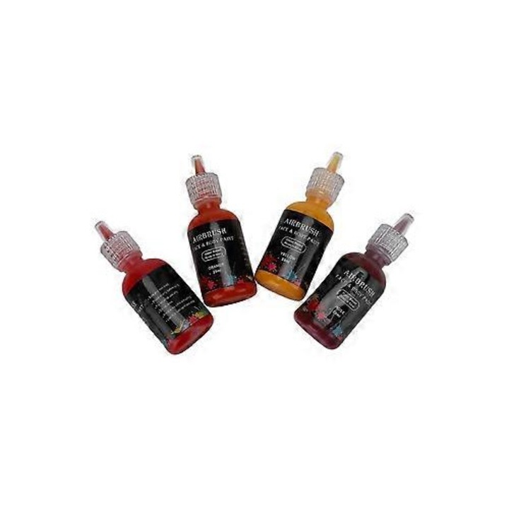 Set vopsea corp lichid 12 culori mate multicolor 29ml x12